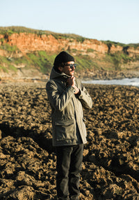 Parka Classique Imperméable Khaki